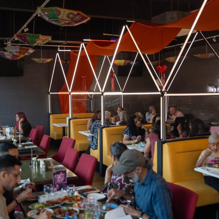 Gallery 54 Indian Kitchen, Cocktail & Shisha Lounge Roti Corner Christmas Party Camberley - festive dining, cocktails and shisha