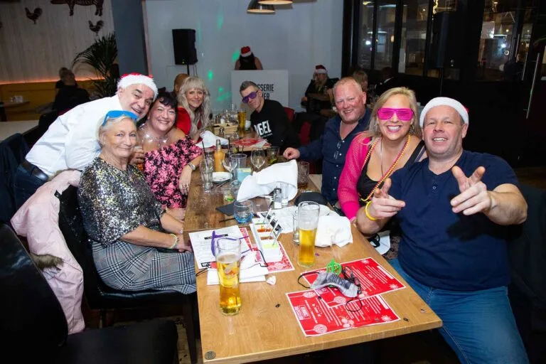 Roti Corner Christmas Party Camberley - festive dining, cocktails and shisha