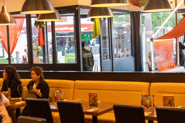 Roti Corner Christmas Party Camberley - festive dining, cocktails and shisha