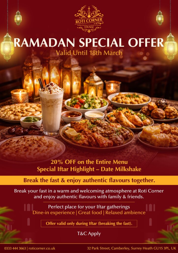 Ramadan Iftar Offer at Roti Corner